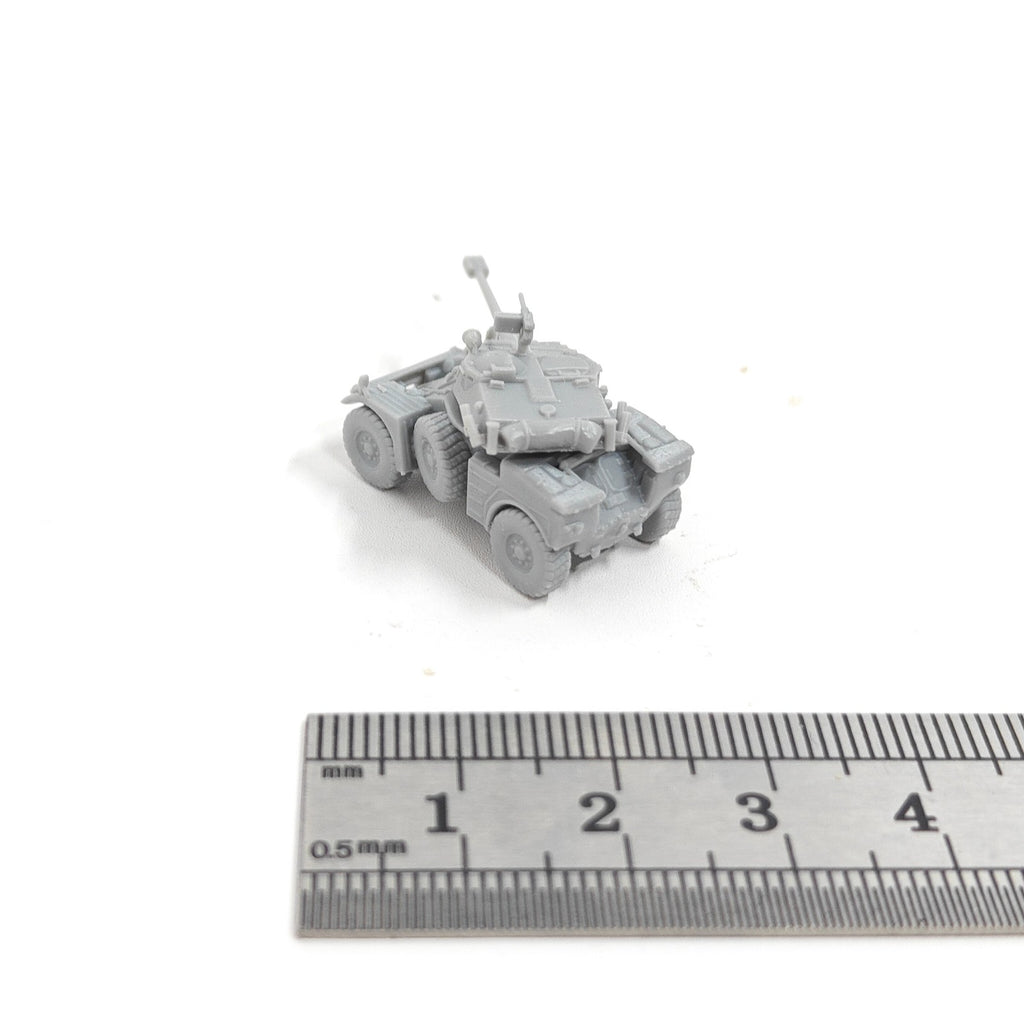 French AML-90 Armored Car, 3D Printed ,1/144 Scale Mini Tank Model,Resin