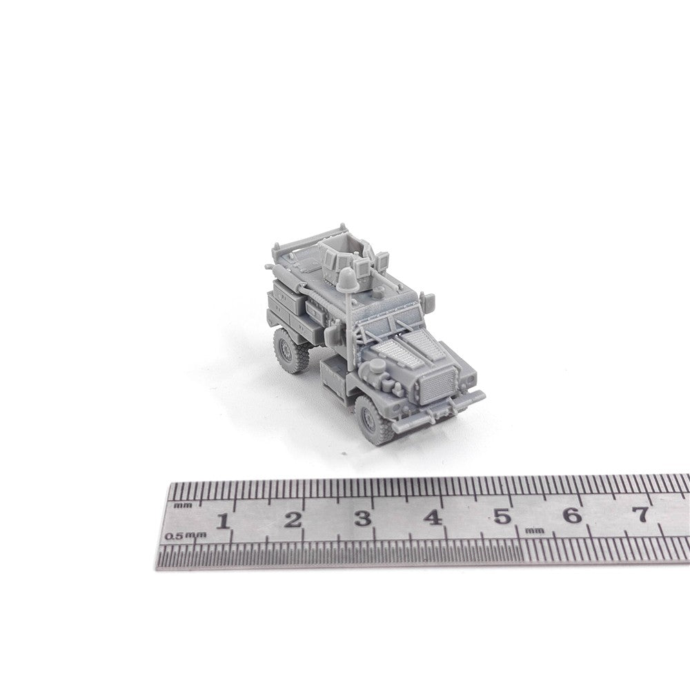 US Army Cougar 4×4 MRAP,3D Printed,1/144 Scale Mini Tank Model,Resin