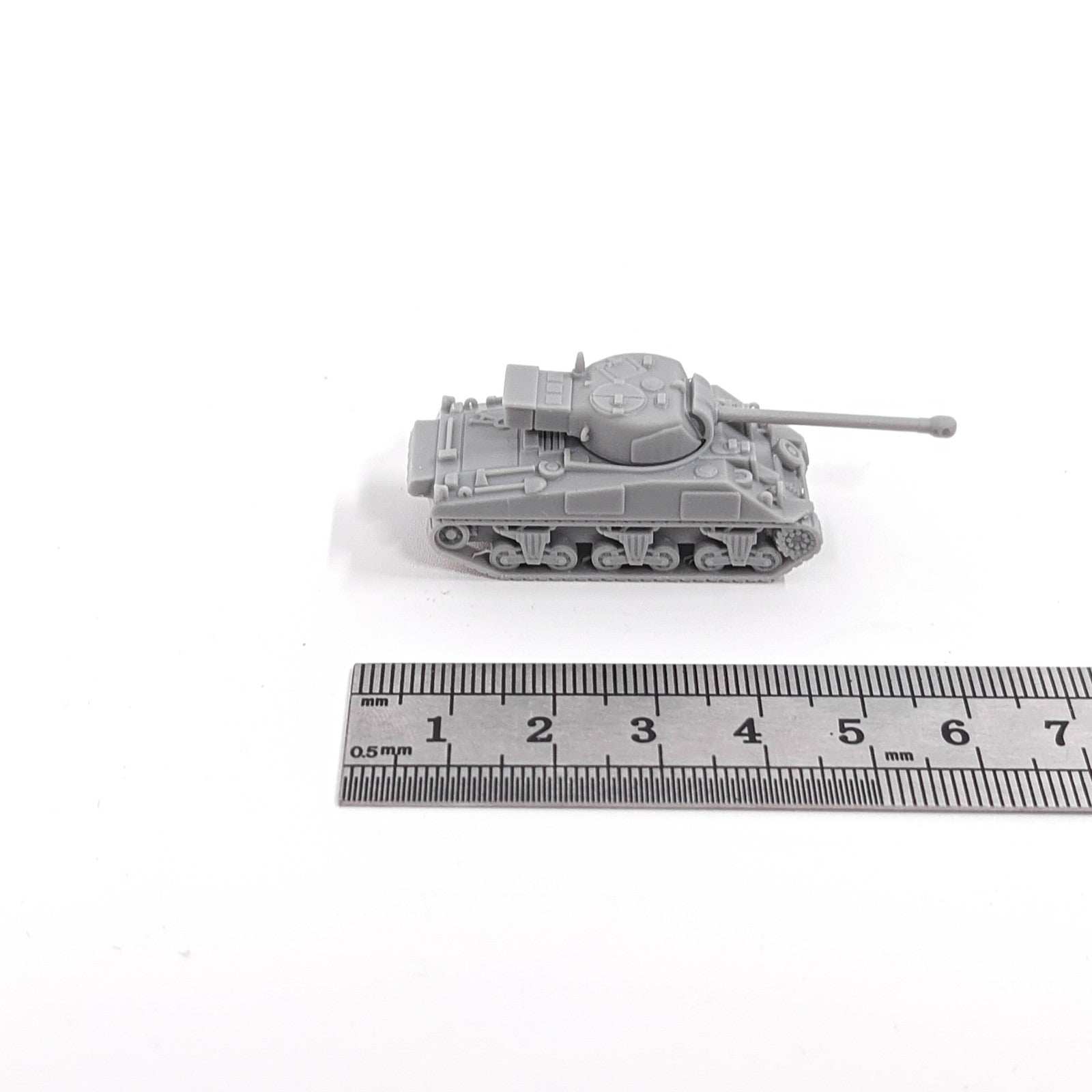 WWII British Sherman Firefly Tank,3D Printed,1/144 Scale Mini Tank Model,Resin