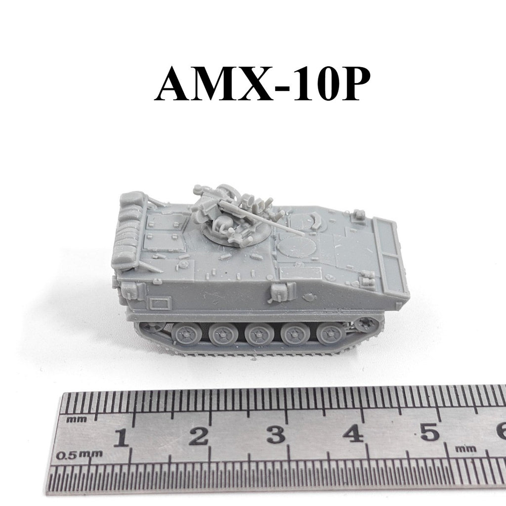 AMX-10P Fighting Vehicle, 3D Printed ,1/144 Scale Mini Tank Model,Resin