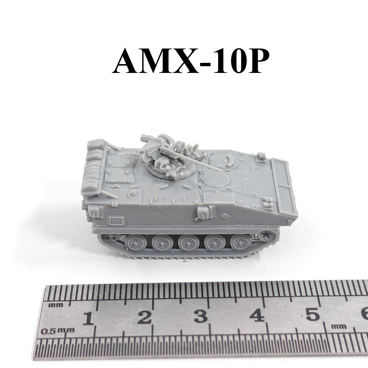 AMX-10P Fighting Vehicle, 3D Printed ,1/144 Scale Mini Tank Model,Resin