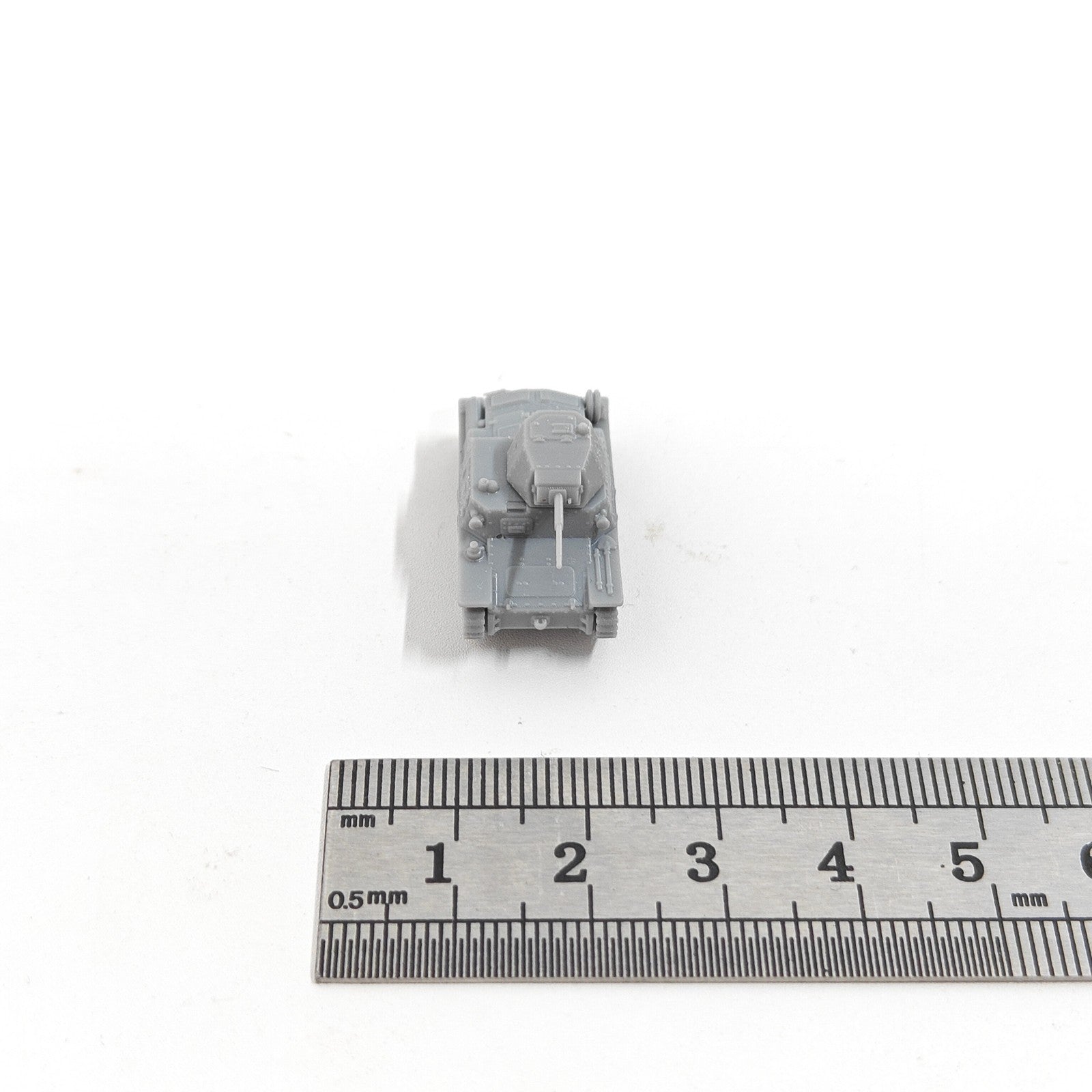 Italian L640 Light Tank,3D Printed,1/144 Scale Mini Tank Model,Resin