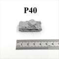 WWII Italian P40 Tank,3D Printed,1/144 Scale Mini Tank Model,Resin