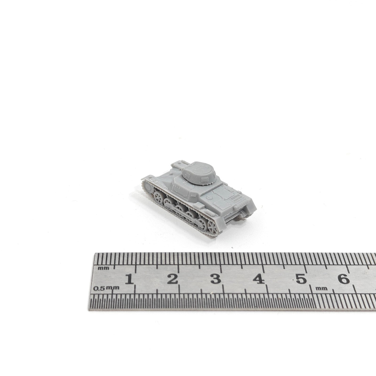 WWII German Panzer I Ausf. B Light Tank,3D Printed,1/144 Scale Tank Model,Resin