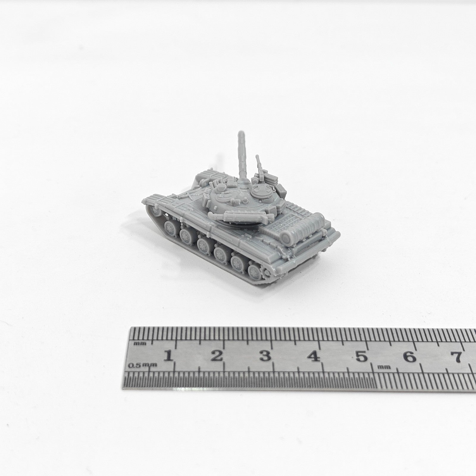 Soviet T-64A Main Battle Tank,3D Printed,1/144 Scale Mini Tank Model,Resin
