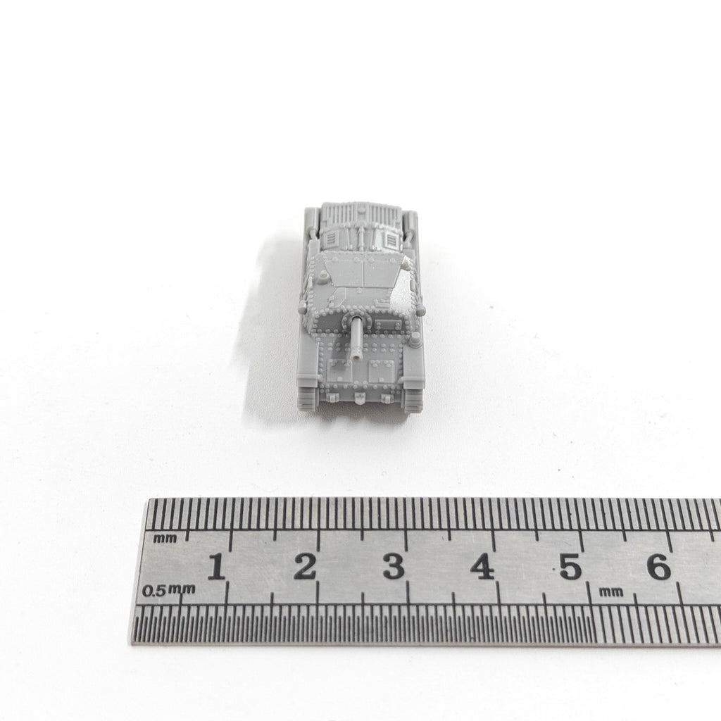 WWII Italian M41 75/18 Assault Gun,3D Printed,1/144 Scale Mini Tank Model,Resin