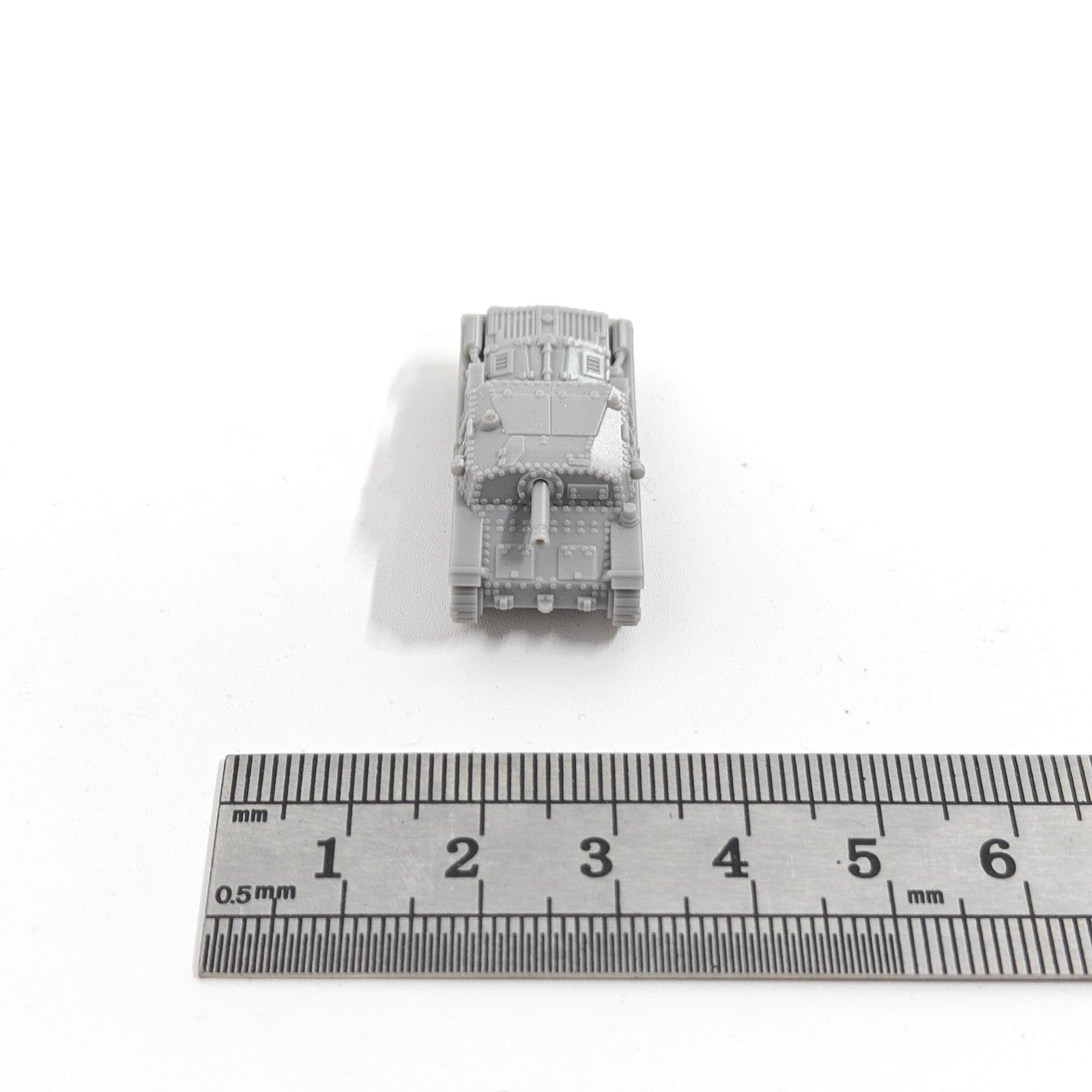 WWII Italian M41 75/18 Assault Gun,3D Printed,1/144 Scale Mini Tank Model,Resin