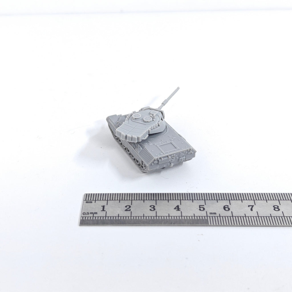 Canada Leopard 1C2 Tank,3D Printed,1/144 Scale Mini Tank Model,Resin