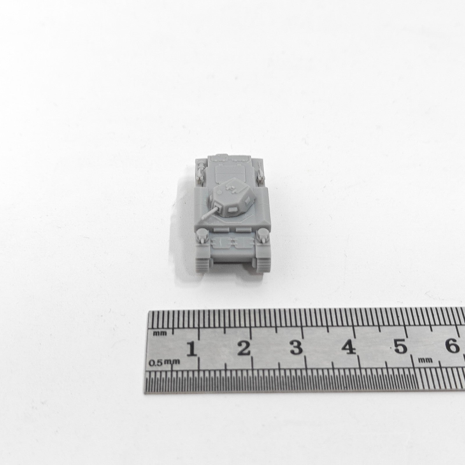German Panzerkampfwagen II (Flamm) Ausf.E Tank,3D Printed,1/144 Mini Model,Resin