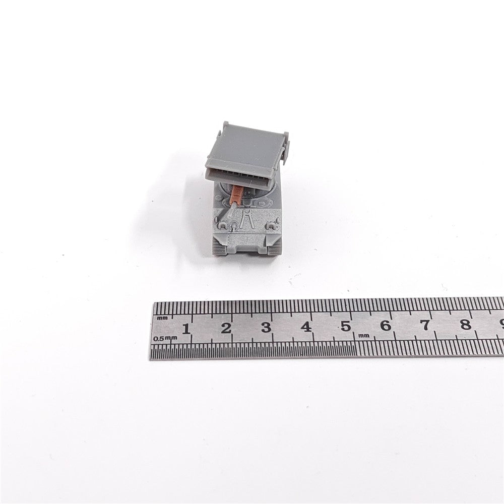 WWII US Army Sherman Whizbang,3D Printed,1/144 Scale Mini Tank Model,Resin