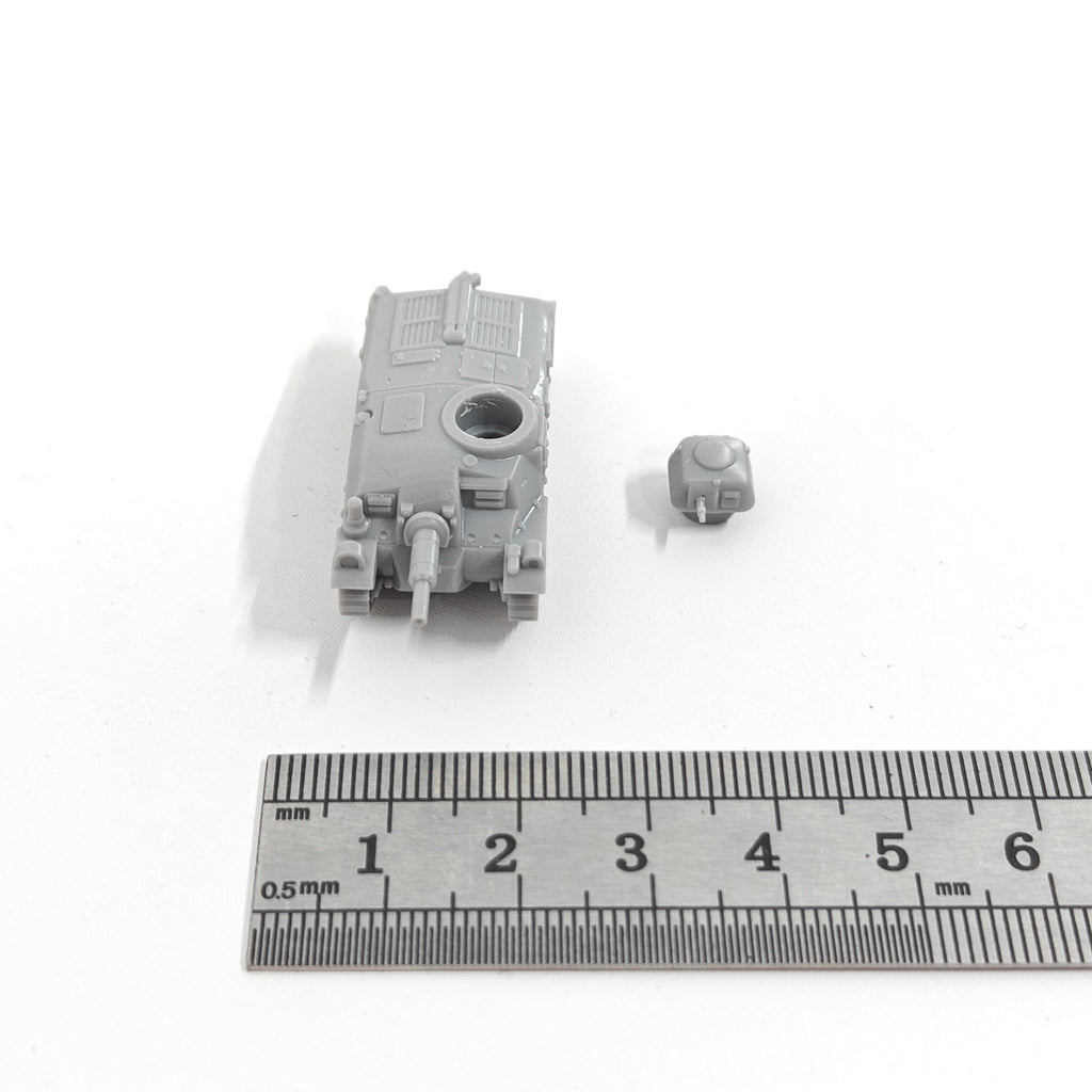 French S-40 Anti-tank Gun, 3D Printed ,1/144 Scale Mini Tank Model,Resin