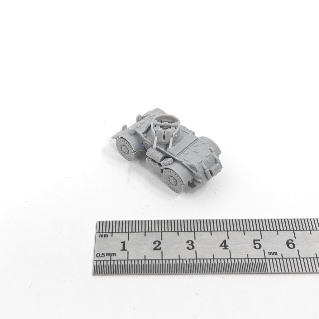 WWII British T17E2 Staghound AA,3D Printed,1/144 Scale Mini Tank Model,Resin
