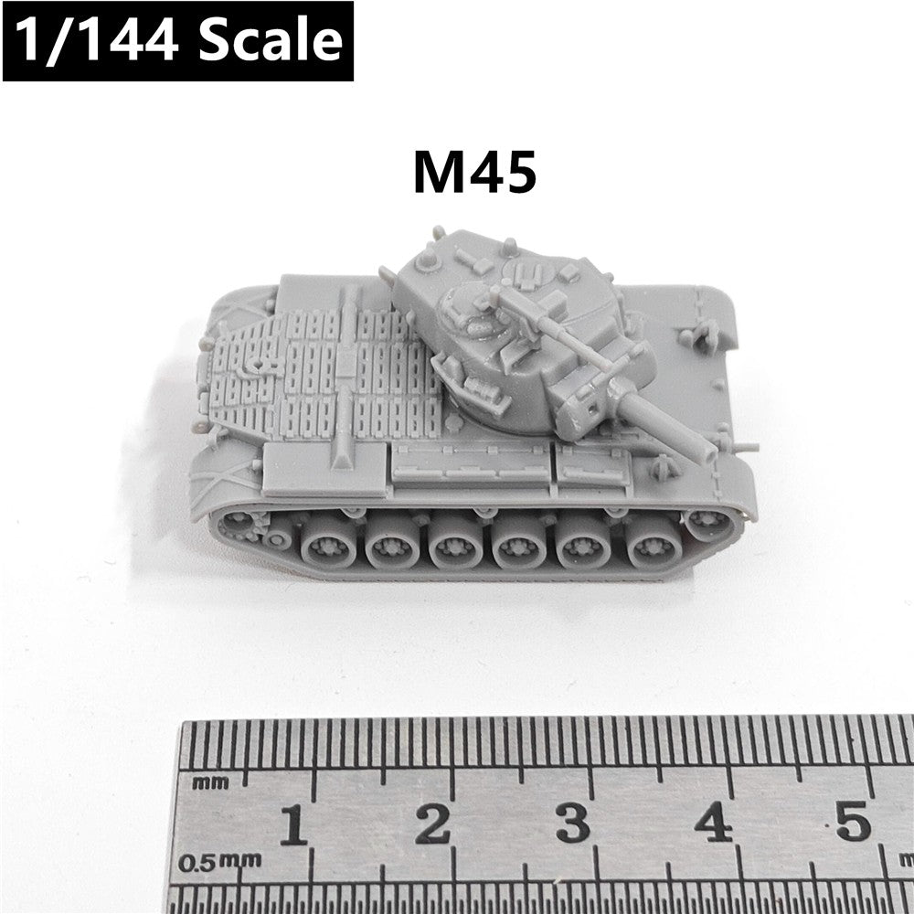 US Army M45 Heavy Tank, 3D Printed ,1/144 Scale Mini Tank Model,Resin