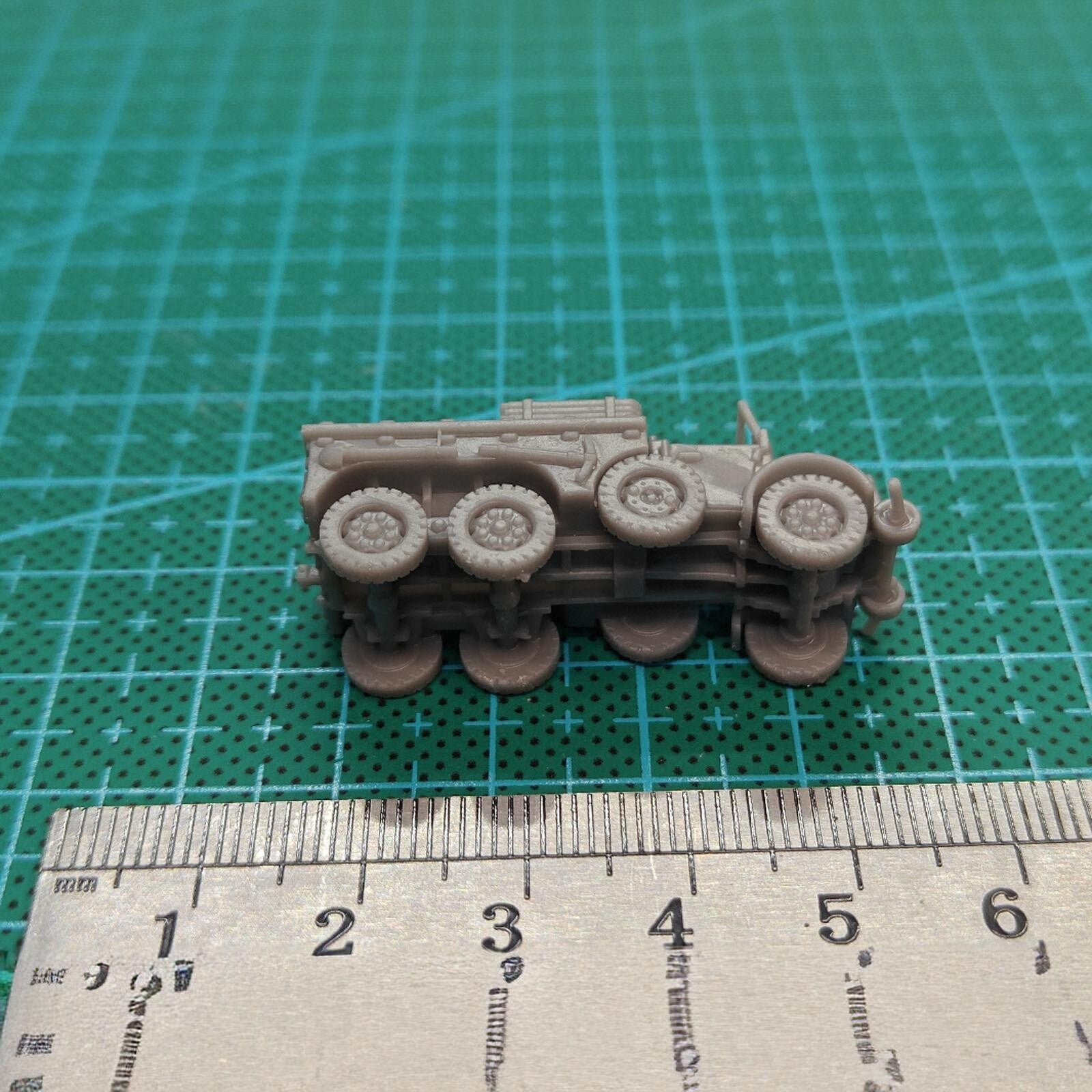 WWII Hungarian Rába 38M Botond Military Truck,3D Printed,1/144 Mini Model,Resin