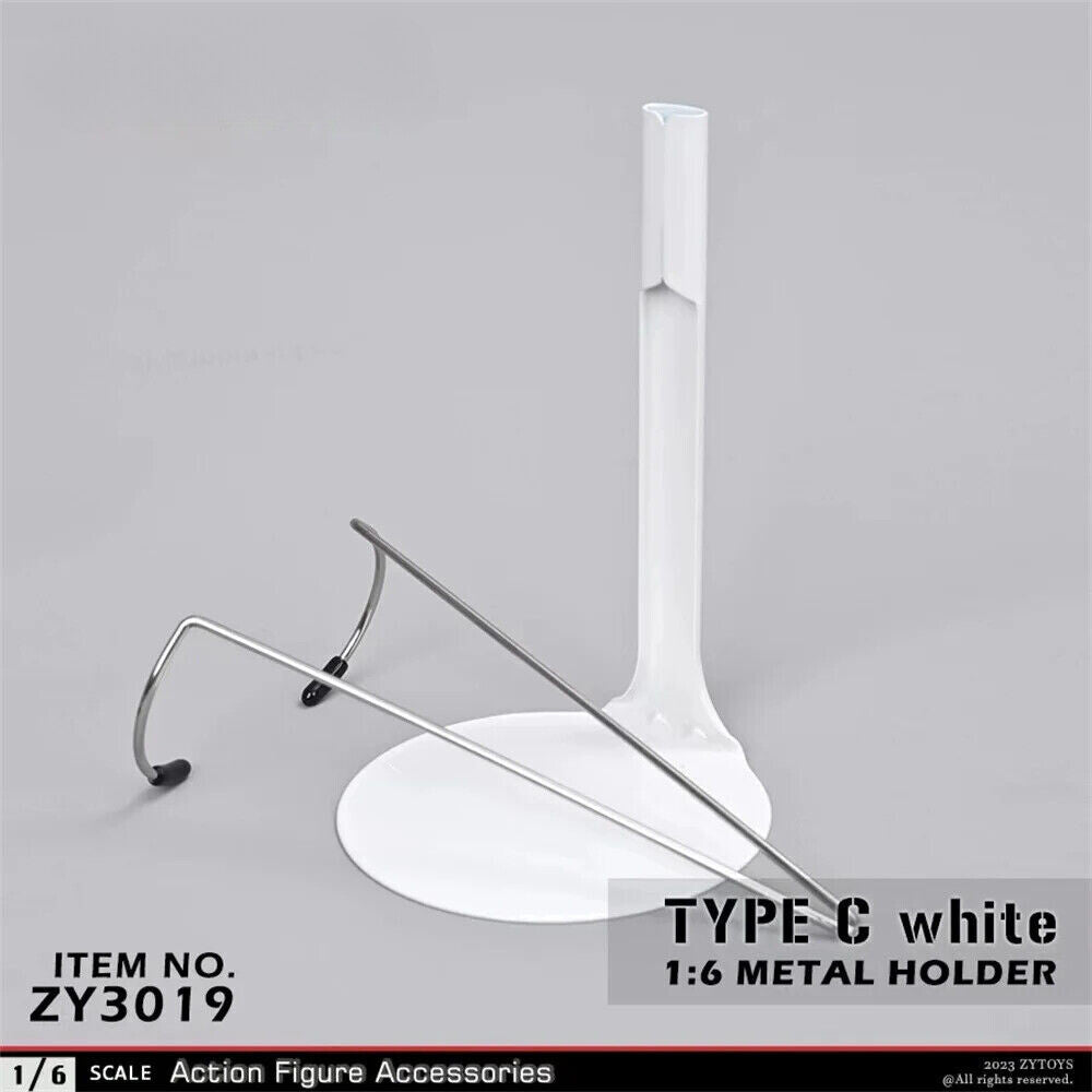 Metal Display Holder Adjustable Base Stand Fit 1/6 Scale Action Figure