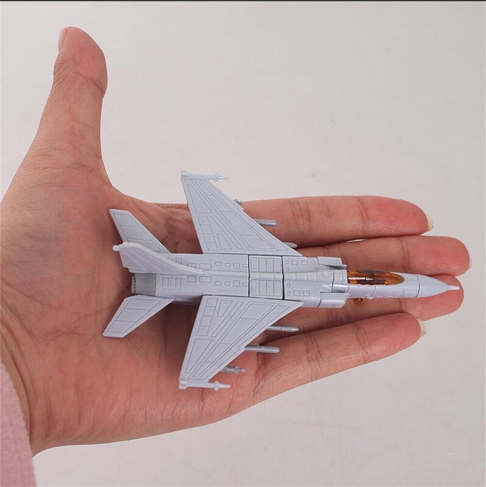 Mini Aircraft Airplane Fighter Model, Military Plastic Toy with Base,Paintable，F22 J20 J10 EF2000 MI8 MI24 AV-8A F-5E F15 F/A-18 UH1H MI8 SU25 SU30