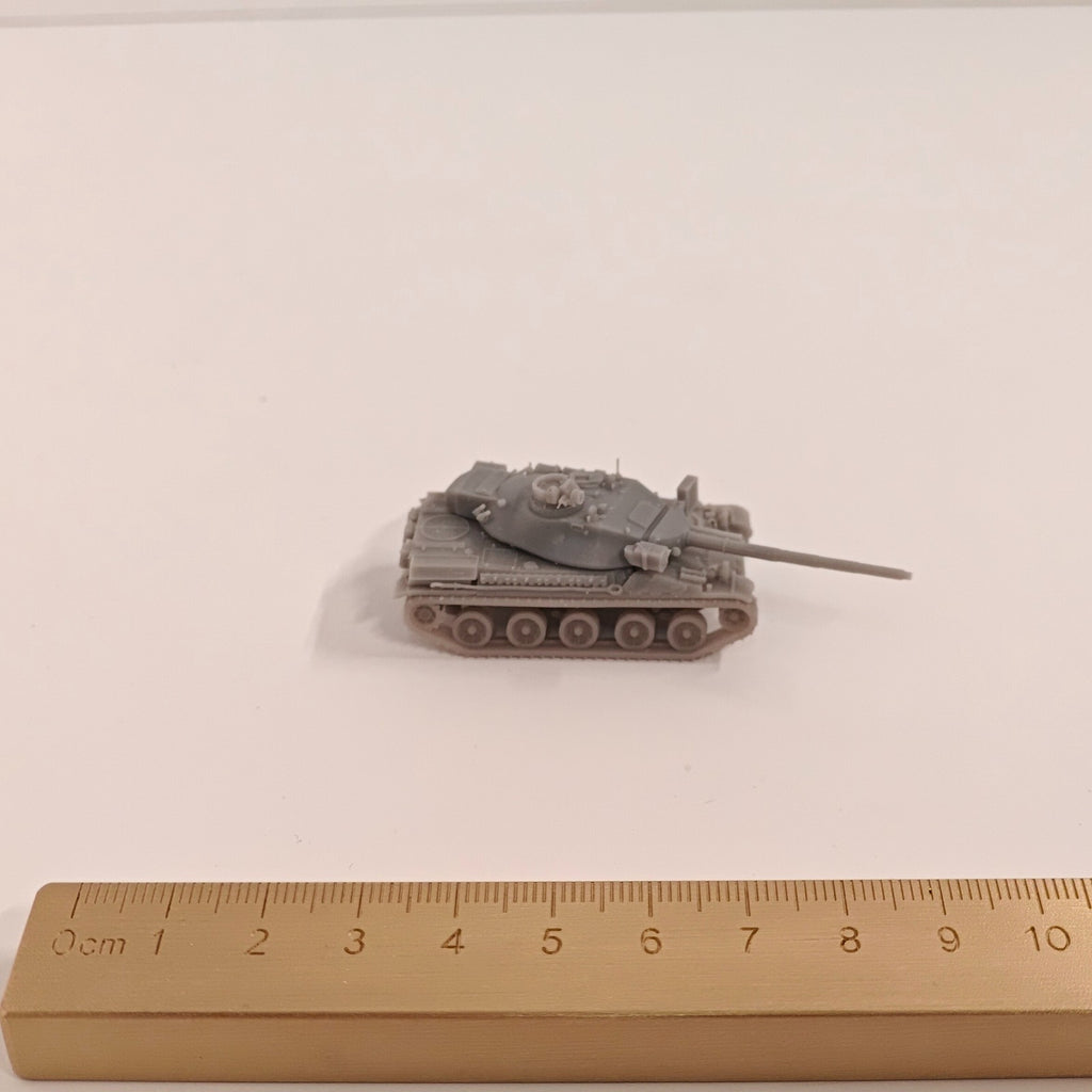 AMX-30 Main Battle Tank, 3D Printed ,1/144 Scale Mini Tank Model,Resin