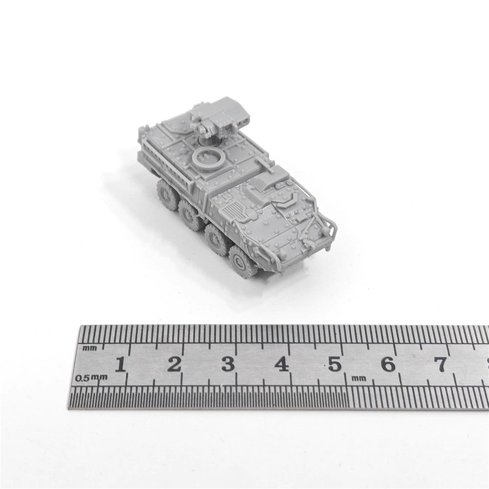 US Army M1134 Stryker ATGM Carrier,3D Printed,1/144 Scale Mini Tank Model,Resin