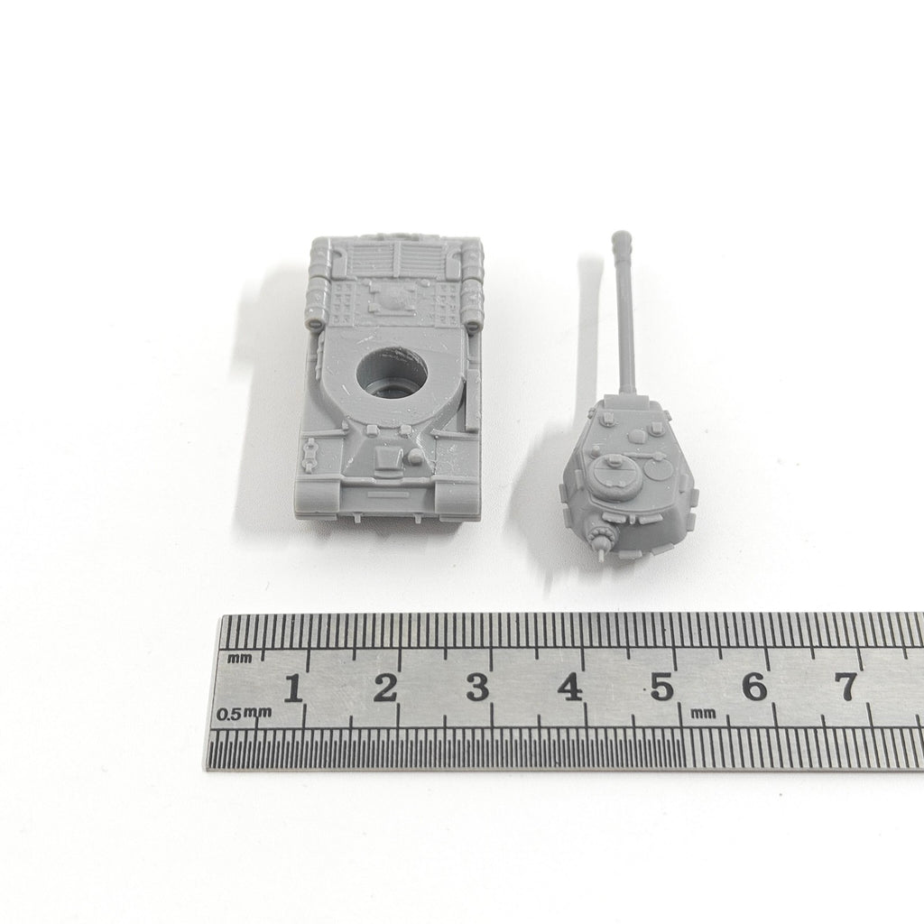 WWII Soviet IS-2 Heavy Tank,3D Printed,1/144 Scale Mini Tank Model,Resin