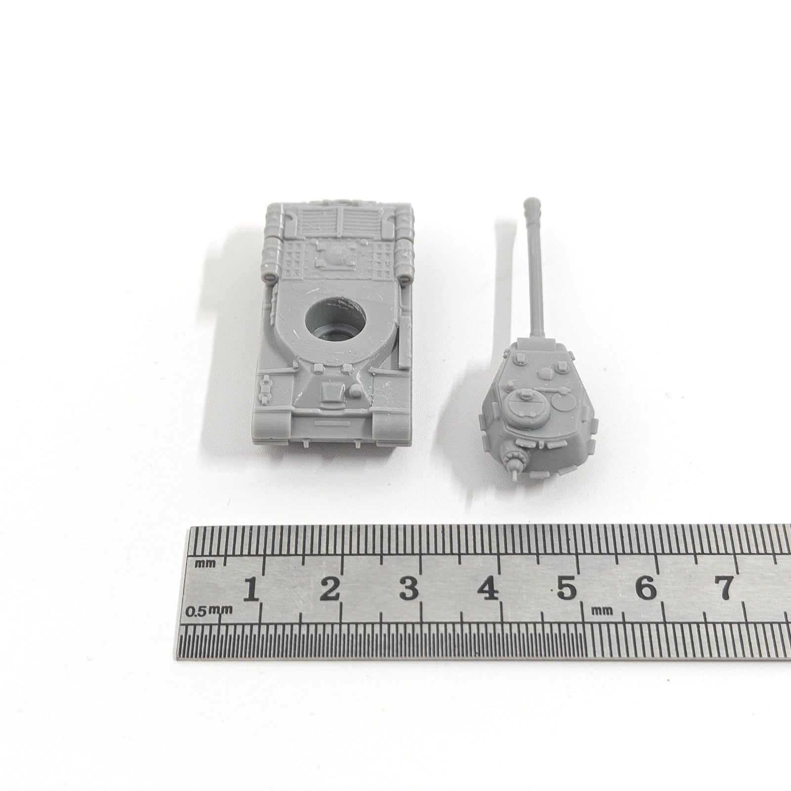 WWII Soviet IS-2 Heavy Tank,3D Printed,1/144 Scale Mini Tank Model,Resin