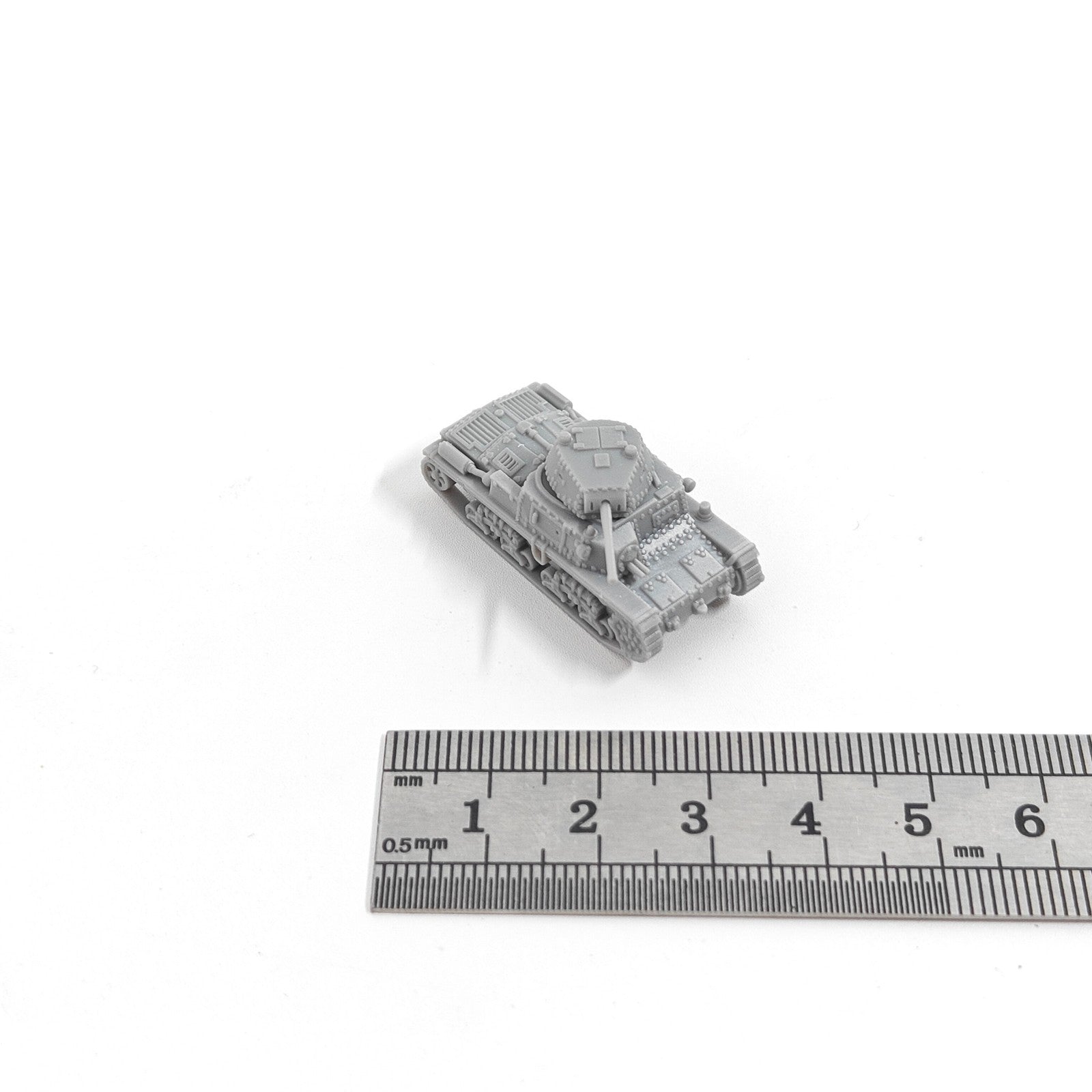 WWII Italian M15/42 medium Tank,3D Printed,1/144 Scale Mini Tank Model,Resin