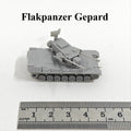 German Flakpanzer Gepard,3D Printed,1/144 Mini Tank Model,Resin