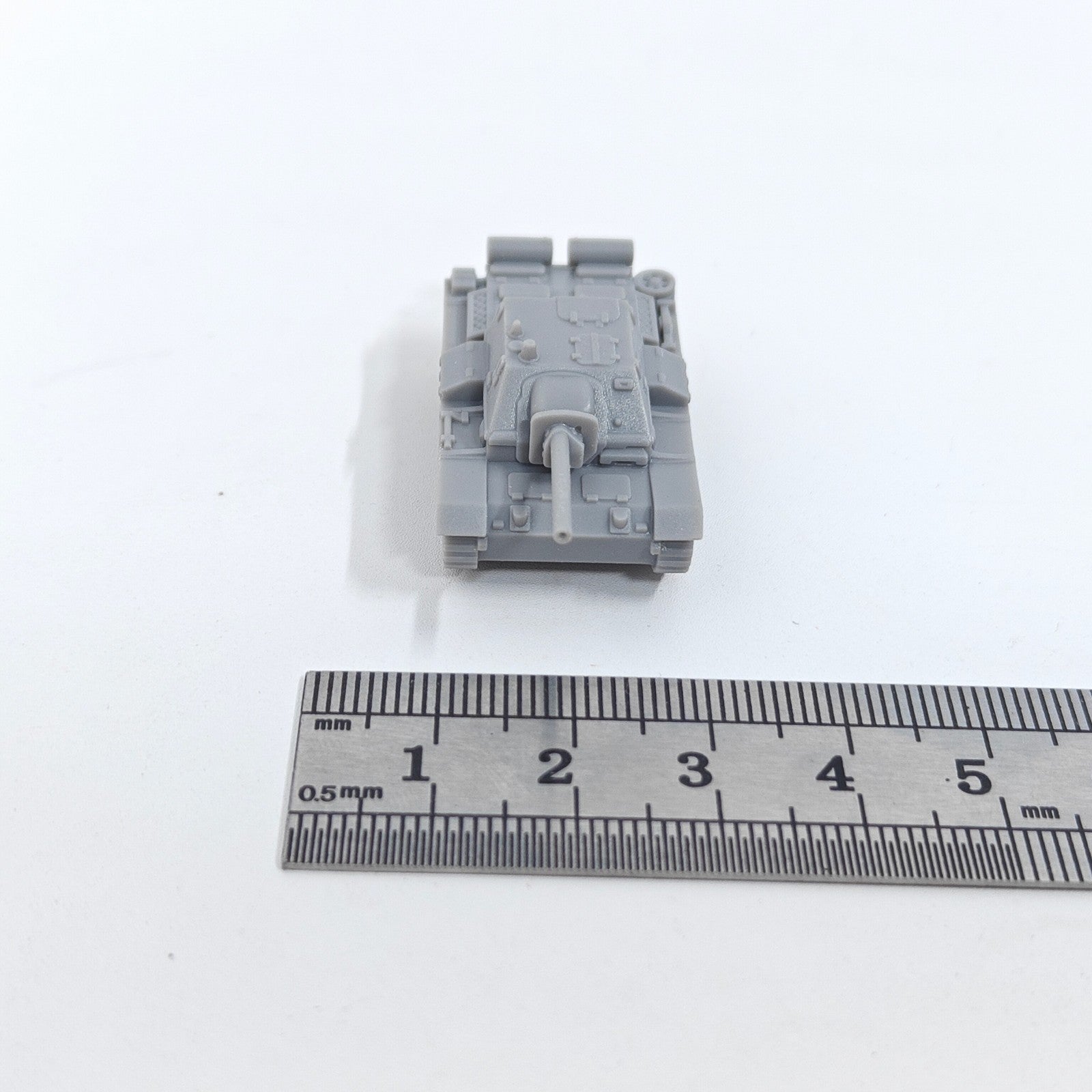WWII Soviet SU-76i Tank Destroyer,3D Printed,1/144 Scale Mini Tank Model,Resin