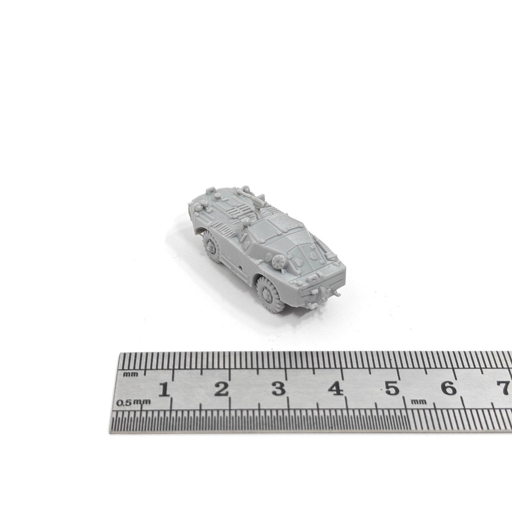 Soviet BRDM-1 Armored Vehicle,3D Printed,1/144 Scale Mini Tank Model,Resin