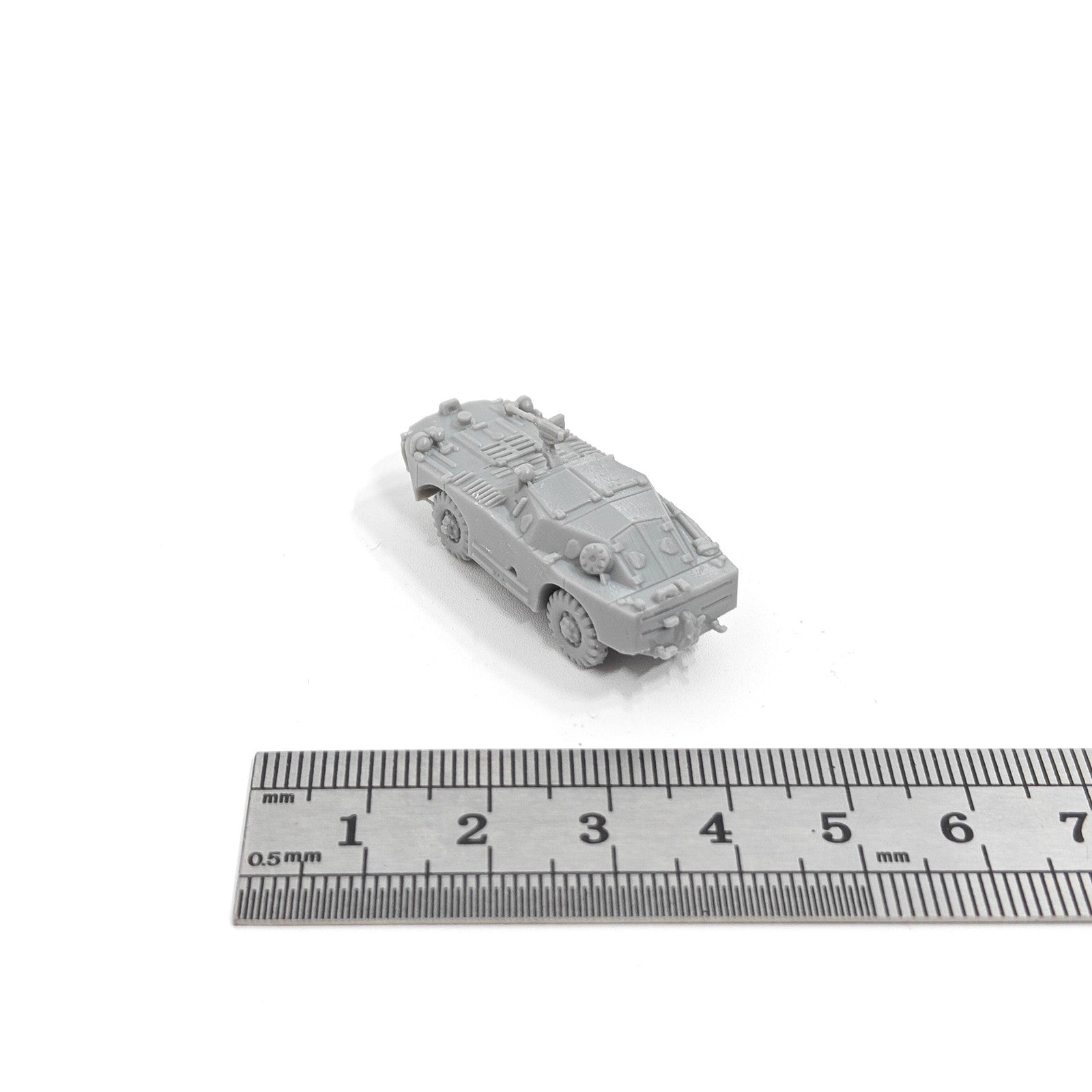 Soviet BRDM-1 Armored Vehicle,3D Printed,1/144 Scale Mini Tank Model,Resin