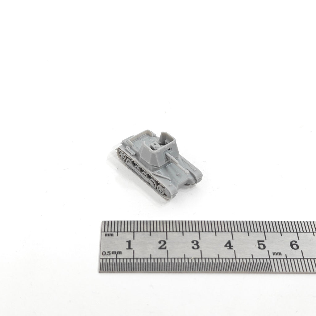 WWII German SdKfz 101 Panzer I Tank Destroyer,3D Printed,1/144 Scale Model,Resin