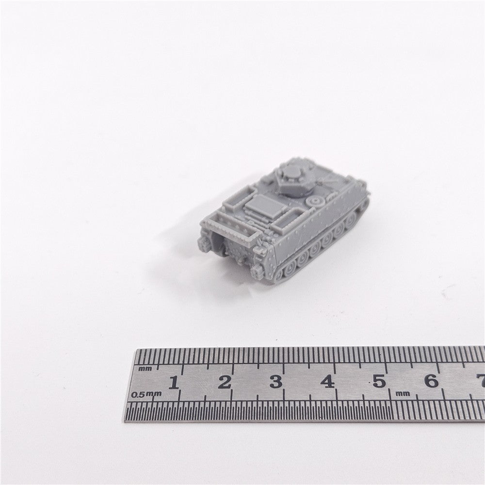 M113-AS4 Infantry Fighting Vehicle, 3D Printed,1/144 Scale Mini Tank Model,Resin