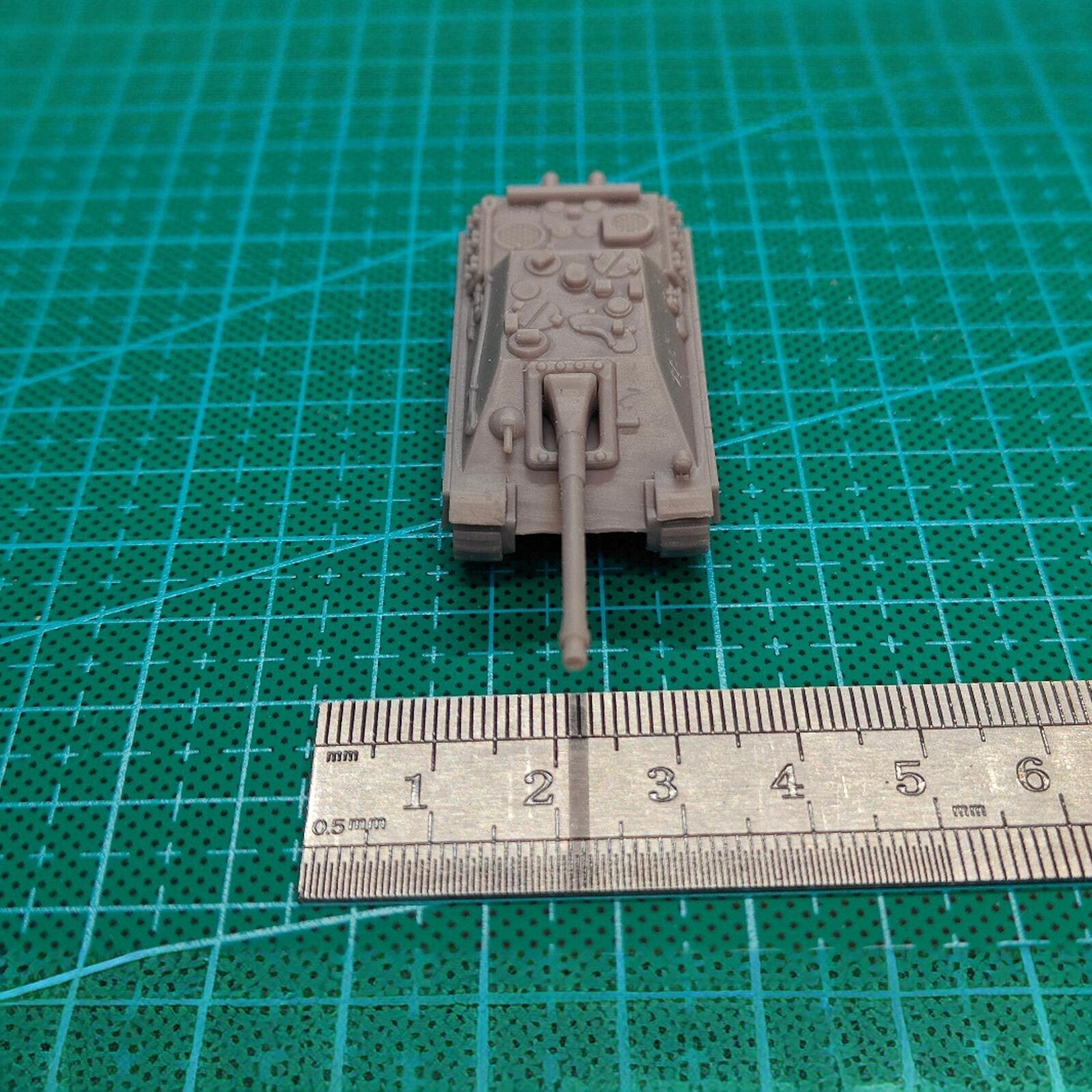 WWII German Jagdpanther Tank Destroyer,3D Printed,1/144 Mini Tank Model,Resin