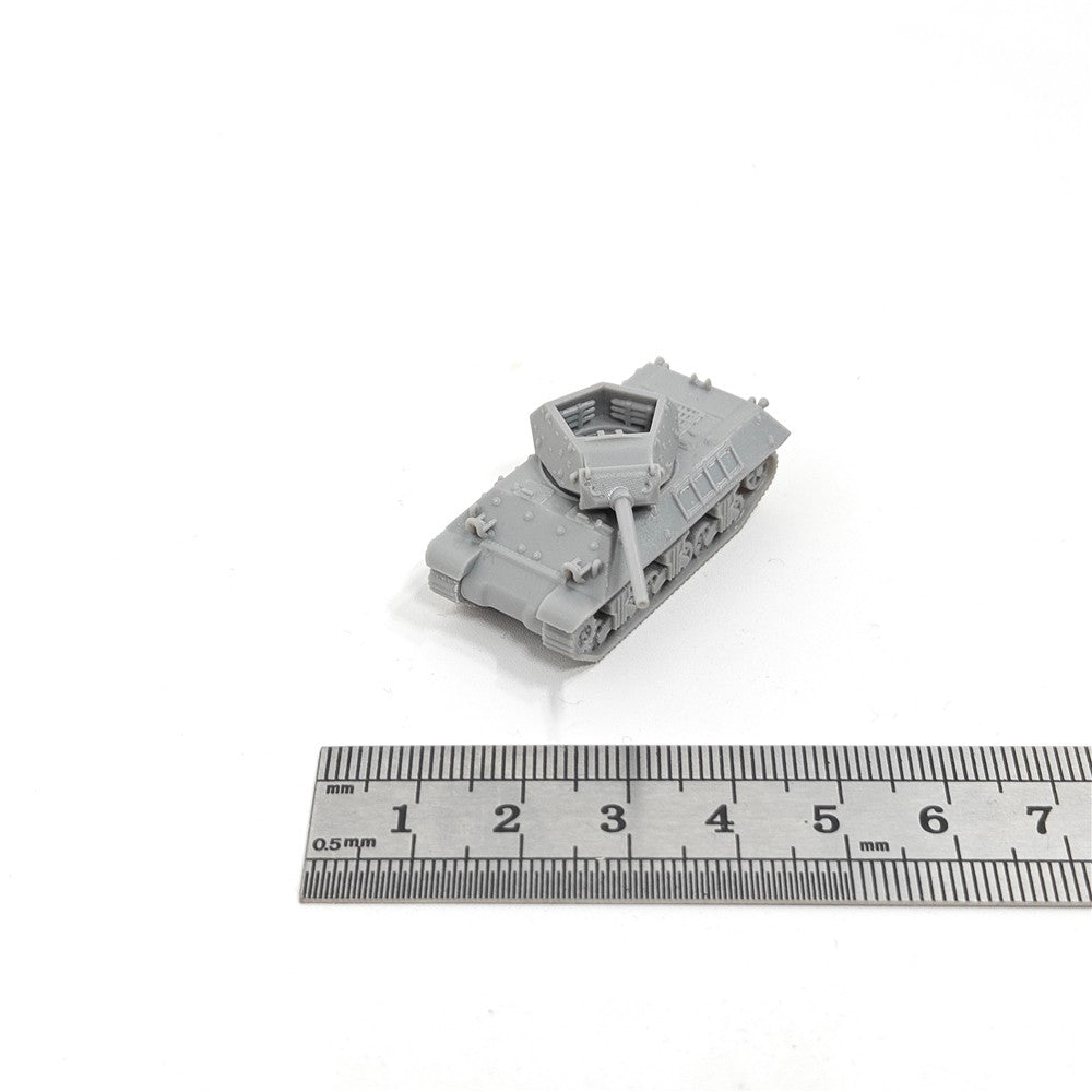 U.S. Army M10 Tank Destroyer, 3D Printed ,1/144 Scale Mini Tank Model,Resin