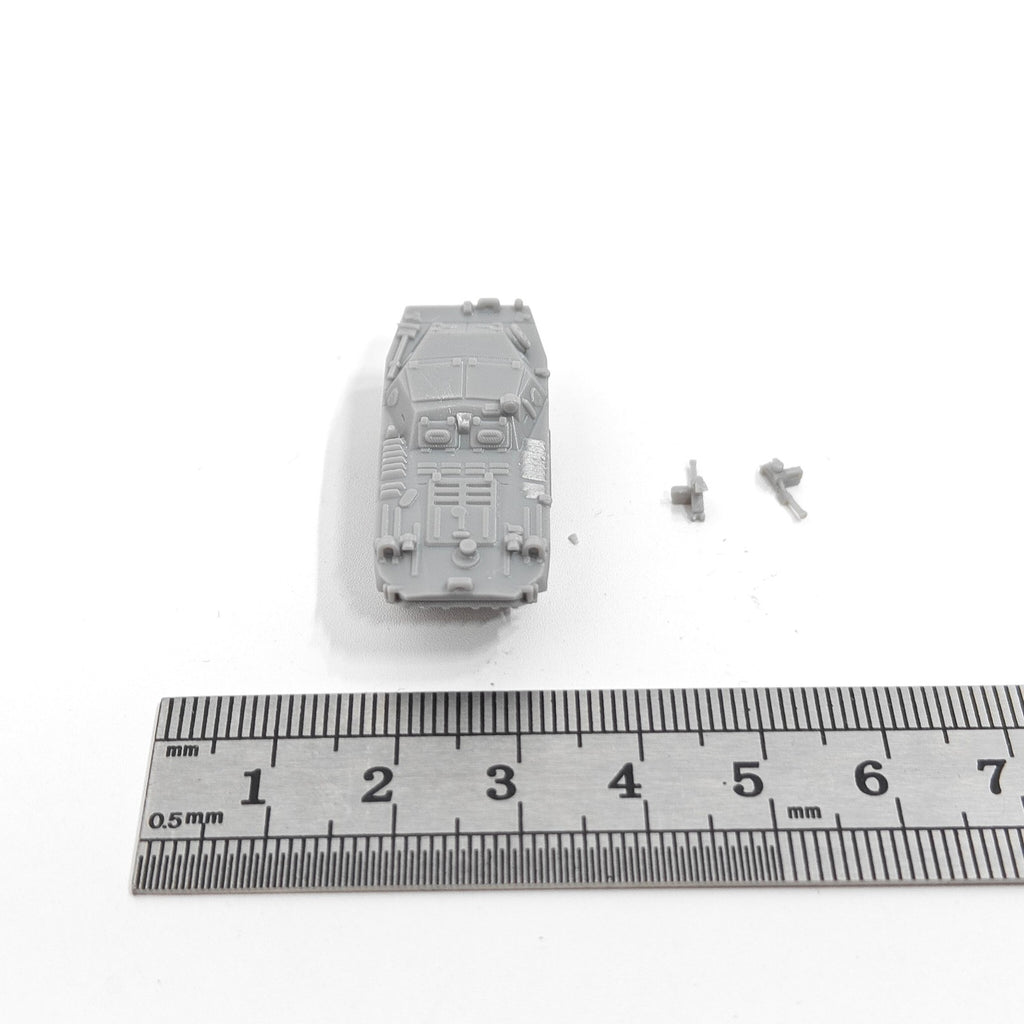 Soviet BRDM-1 Armored Vehicle,3D Printed,1/144 Scale Mini Tank Model,Resin