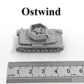 German Flakpanzer IV Ostwind SPAAG,3D Printed,1/144 Scale Mini Tank Model,Resin