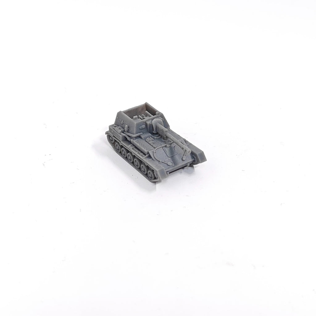 WWII Soviet SU-76 Tank Destroyer,3D Printed,1/144 Scale Mini Tank Model,Resin