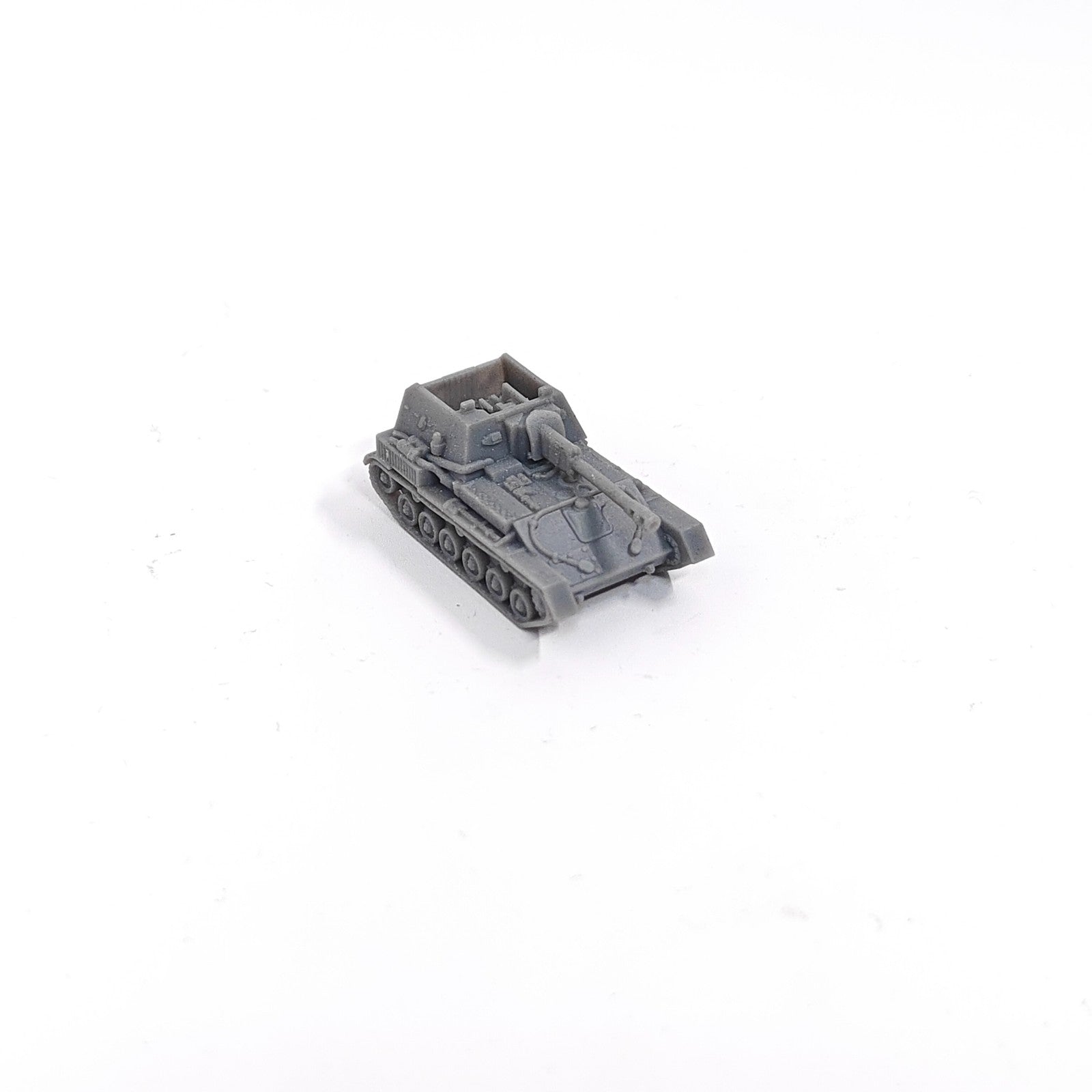 WWII Soviet SU-76 Tank Destroyer,3D Printed,1/144 Scale Mini Tank Model,Resin