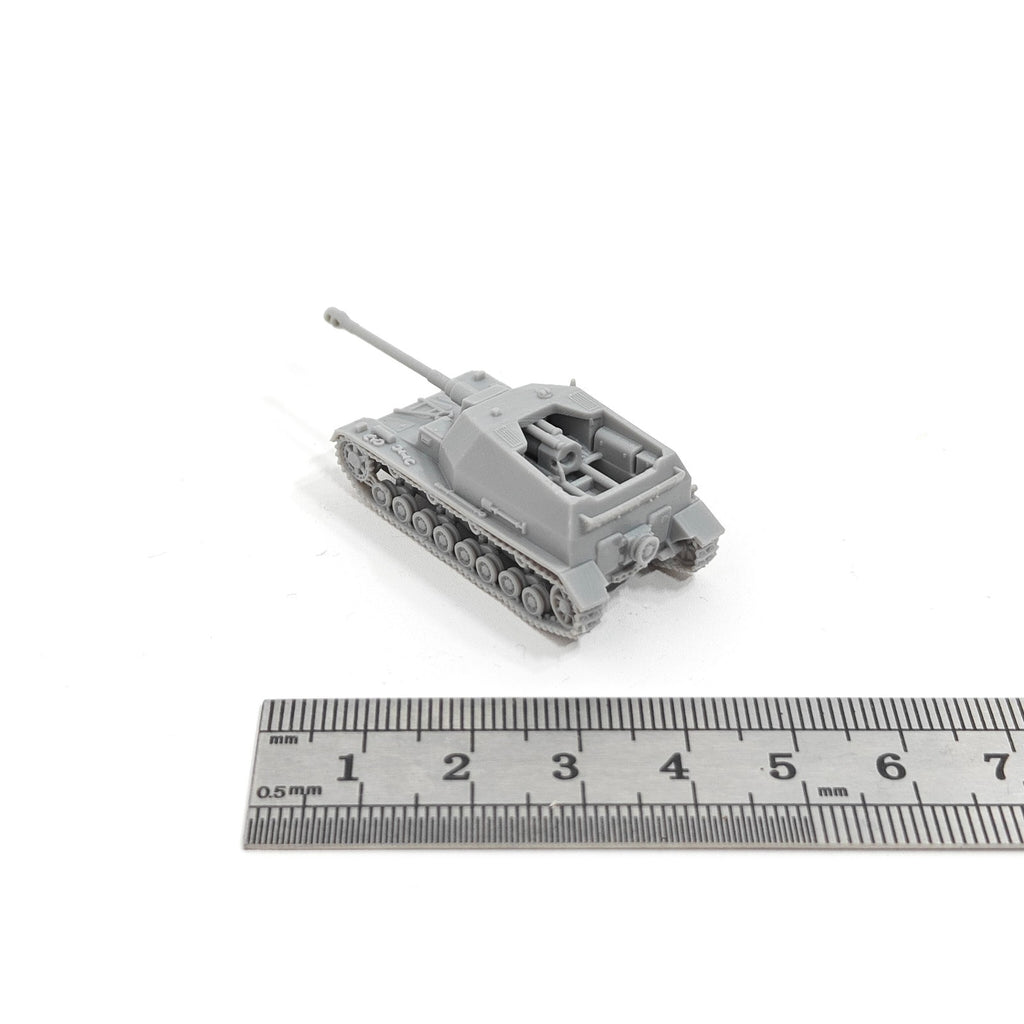 German Dicker Max Tank Destroyer,3D Printed,1/144 Scale Mini Tank Model,Resin