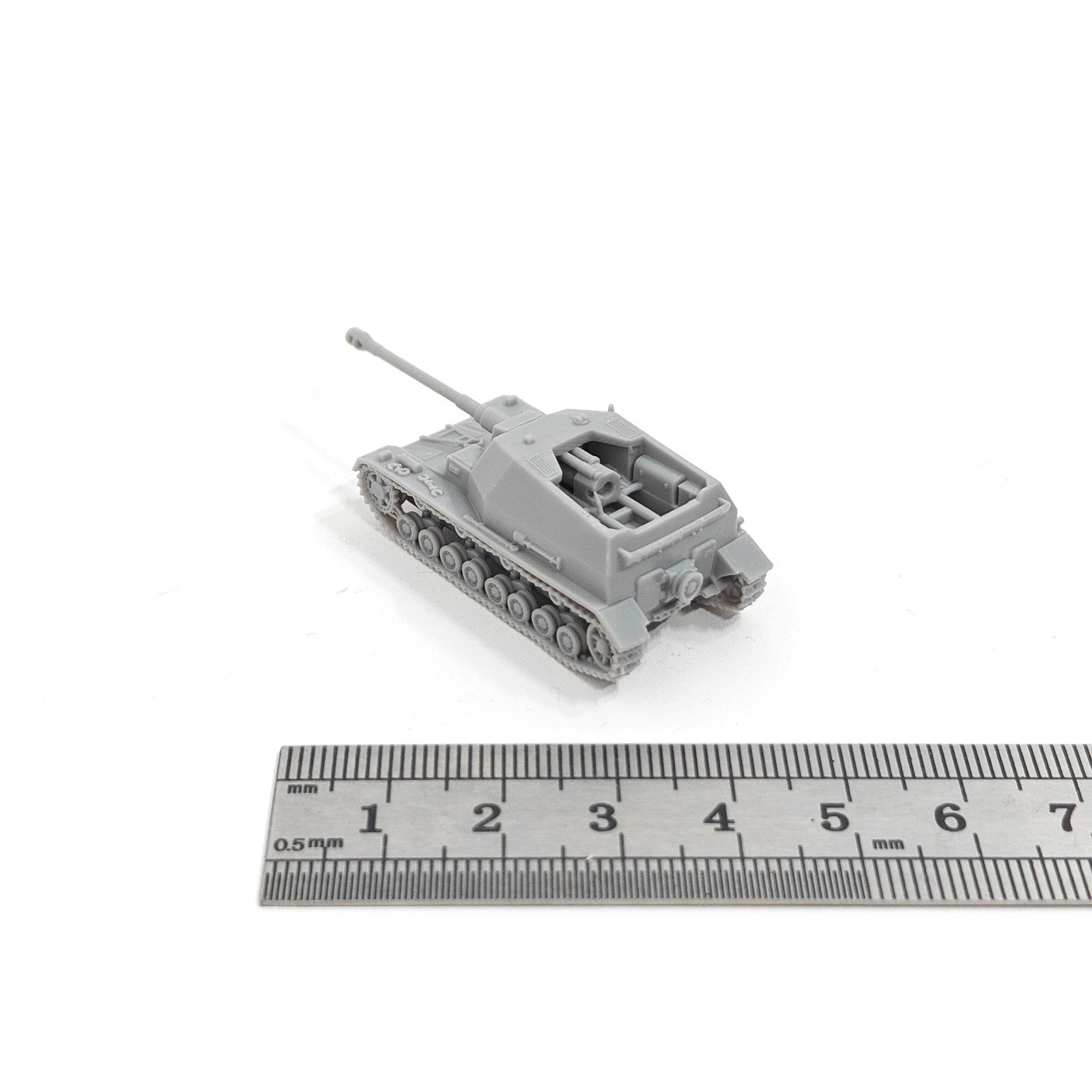 German Dicker Max Tank Destroyer,3D Printed,1/144 Scale Mini Tank Model,Resin