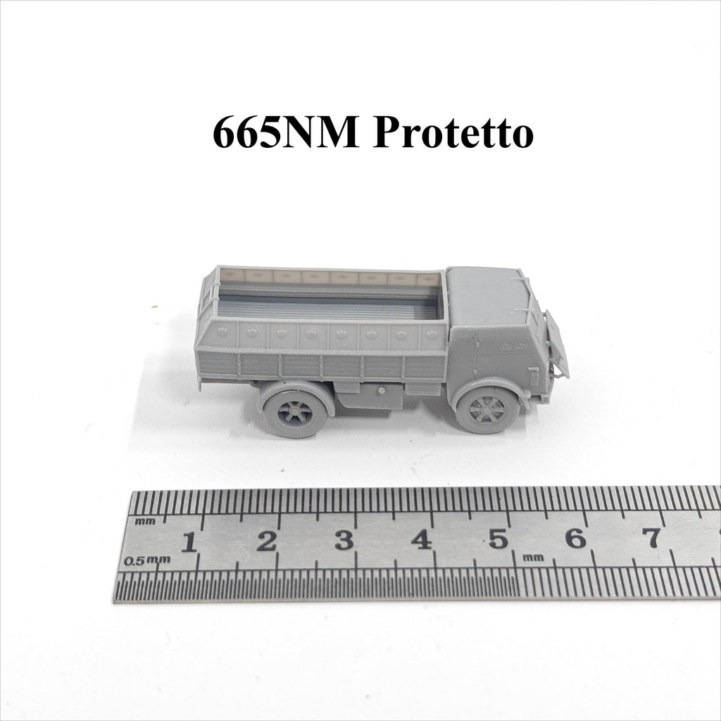 Italian 665NM Protetto APC,3D Printed,1/144 Scale Mini Tank Model,Resin