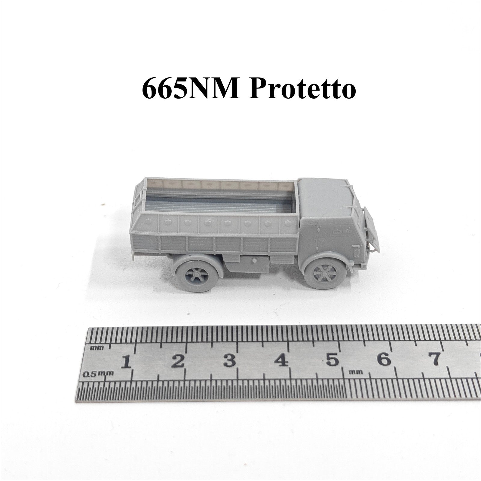 Italian 665NM Protetto APC,3D Printed,1/144 Scale Mini Tank Model,Resin