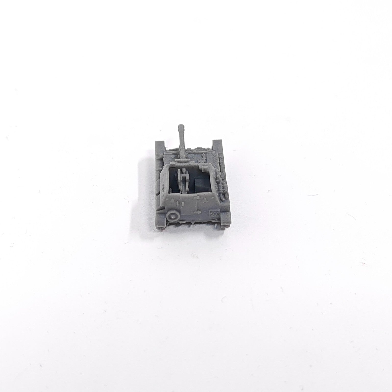 WWII Soviet SU-76 Tank Destroyer,3D Printed,1/144 Scale Mini Tank Model,Resin