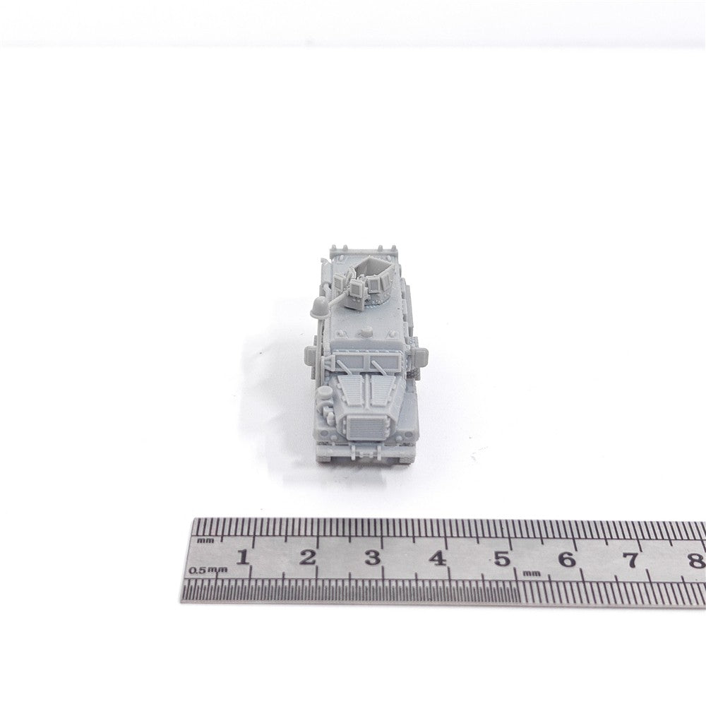 US Army Cougar 6×6 MRAP,3D Printed,1/144 Scale Mini Tank Model,Resin