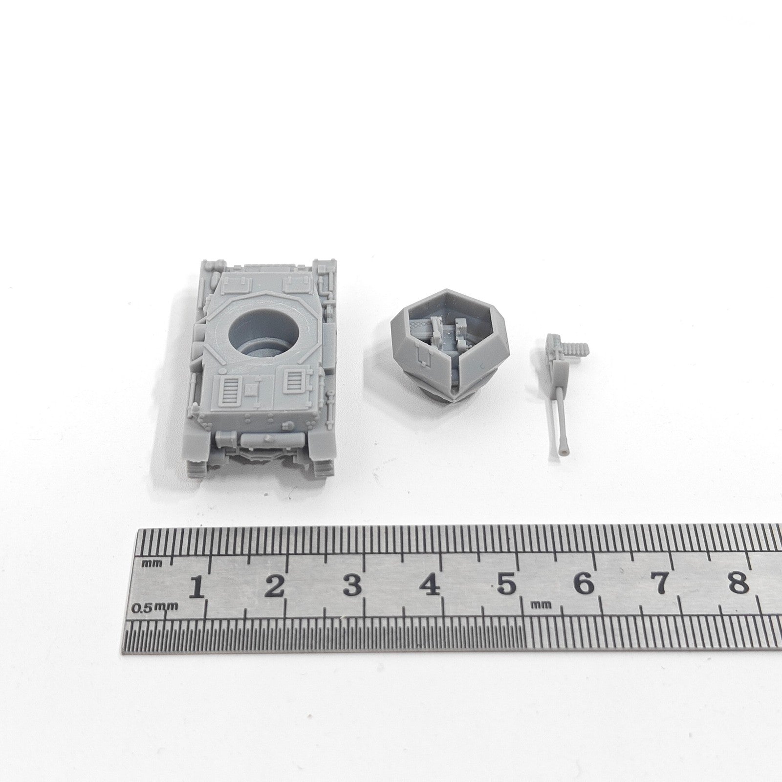 German Flakpanzer IV Ostwind SPAAG,3D Printed,1/144 Scale Mini Tank Model,Resin