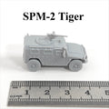 Russia SPM-2 Tiger Vehicle,3D Printed,1/144 Scale Mini Model,Resin
