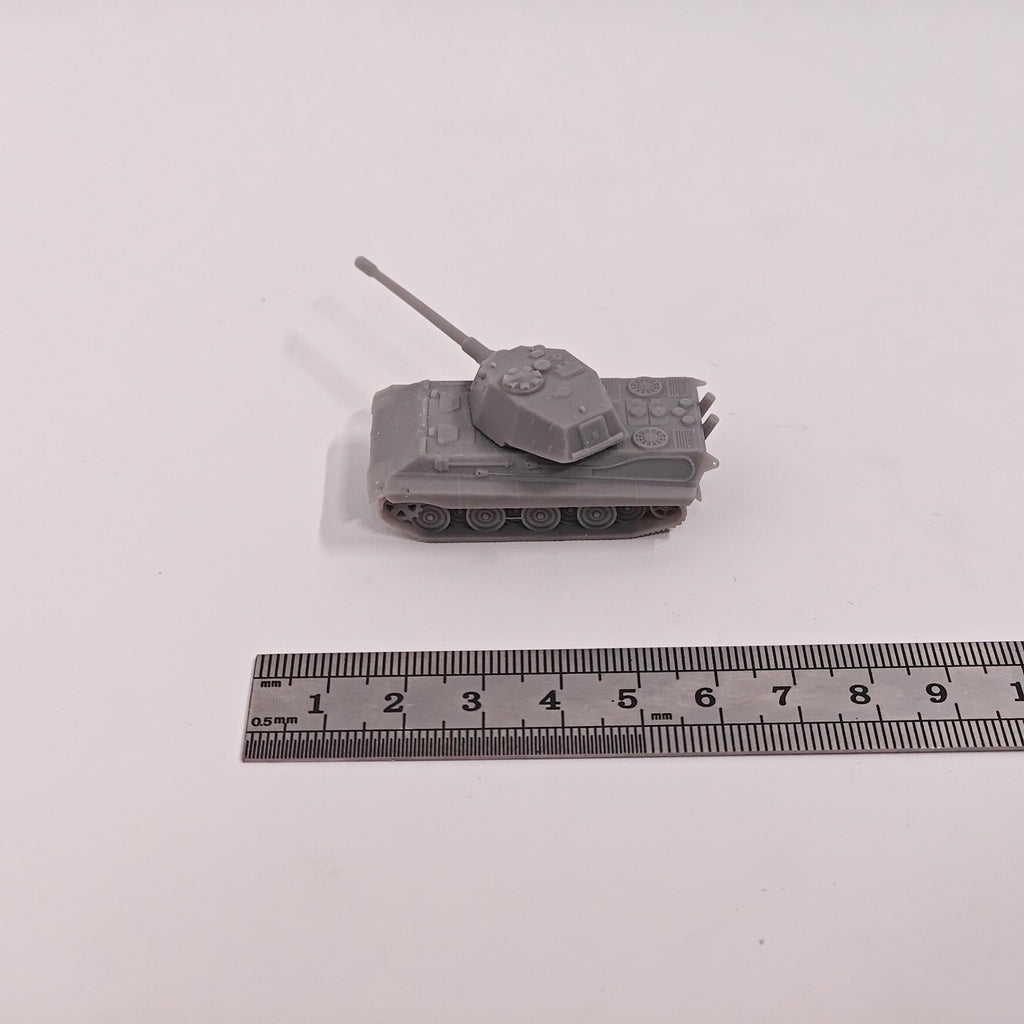 WWII German E-75 Heavy Tank,3D Printed,1/144 Scale Mini Tank Model,Resin