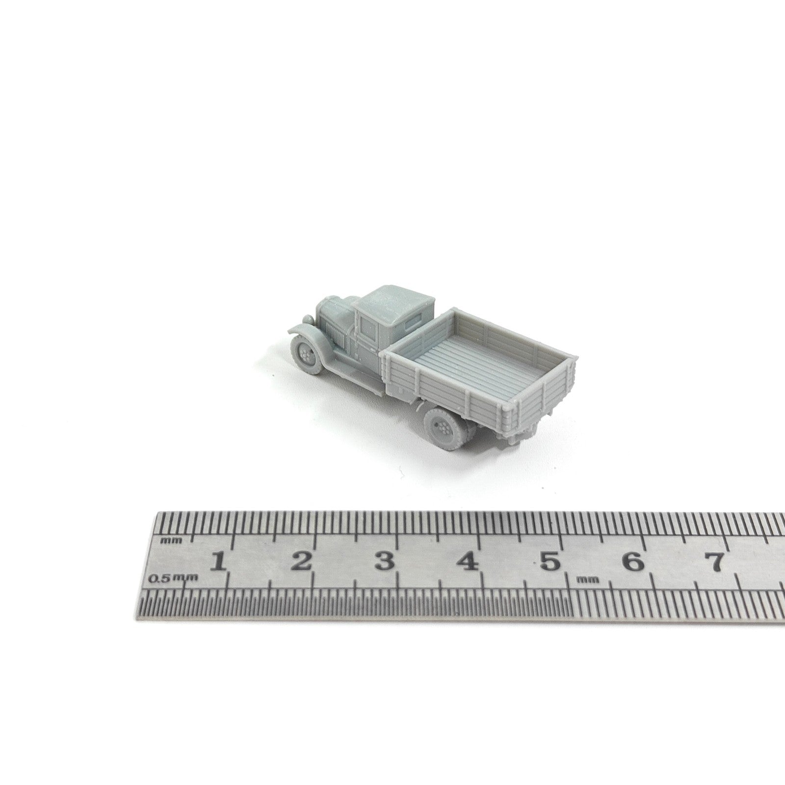 WWII Soviet ZIS-5 Truck,3D Printed,1/144 Scale Mini Tank Model,Resin