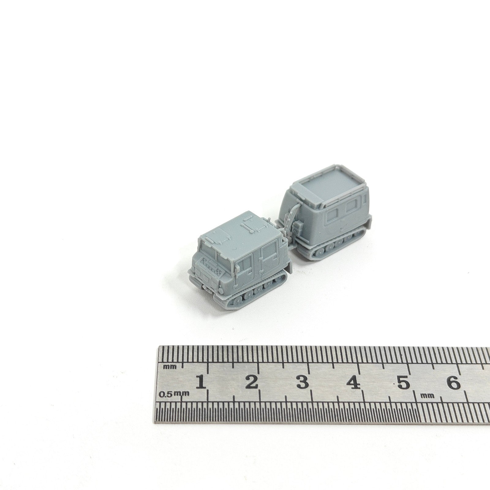 Swedish BV206 All-terrain Carrier,3D Printed,1/144 Scale Mini Tank Model,Resin