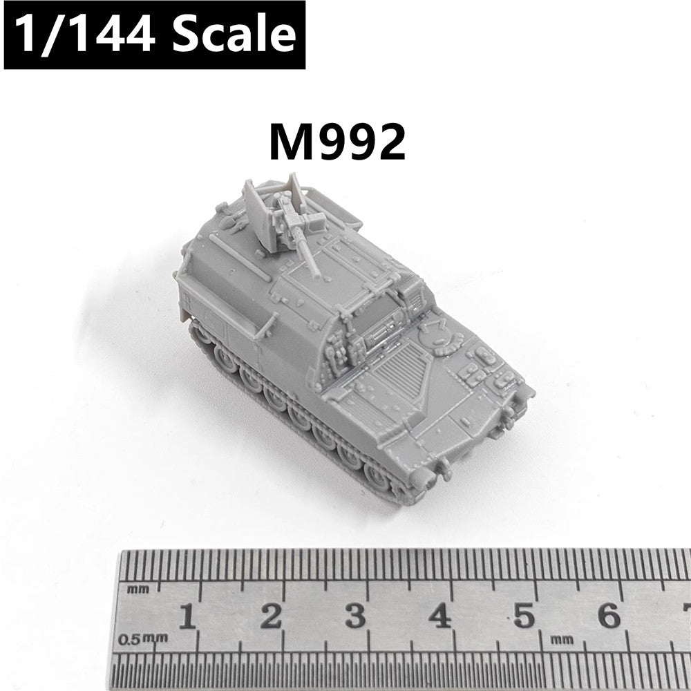 US Army M992 FAASV,3D Printed,1/144 Scale Mini Tank Model,Resin