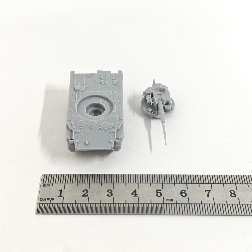 Russia 2S38 SPAAG,3D Printed,1/144 Scale Mini Tank Model,Resin